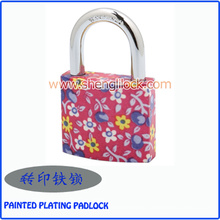 Top Sale Cheap Price Colorful Painted Plating Iron Padlock